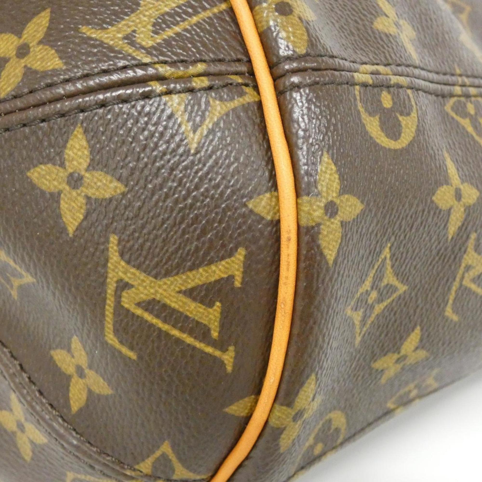 Louis Vuitton Marron Coated Canvas Handbag Shoulder Bag