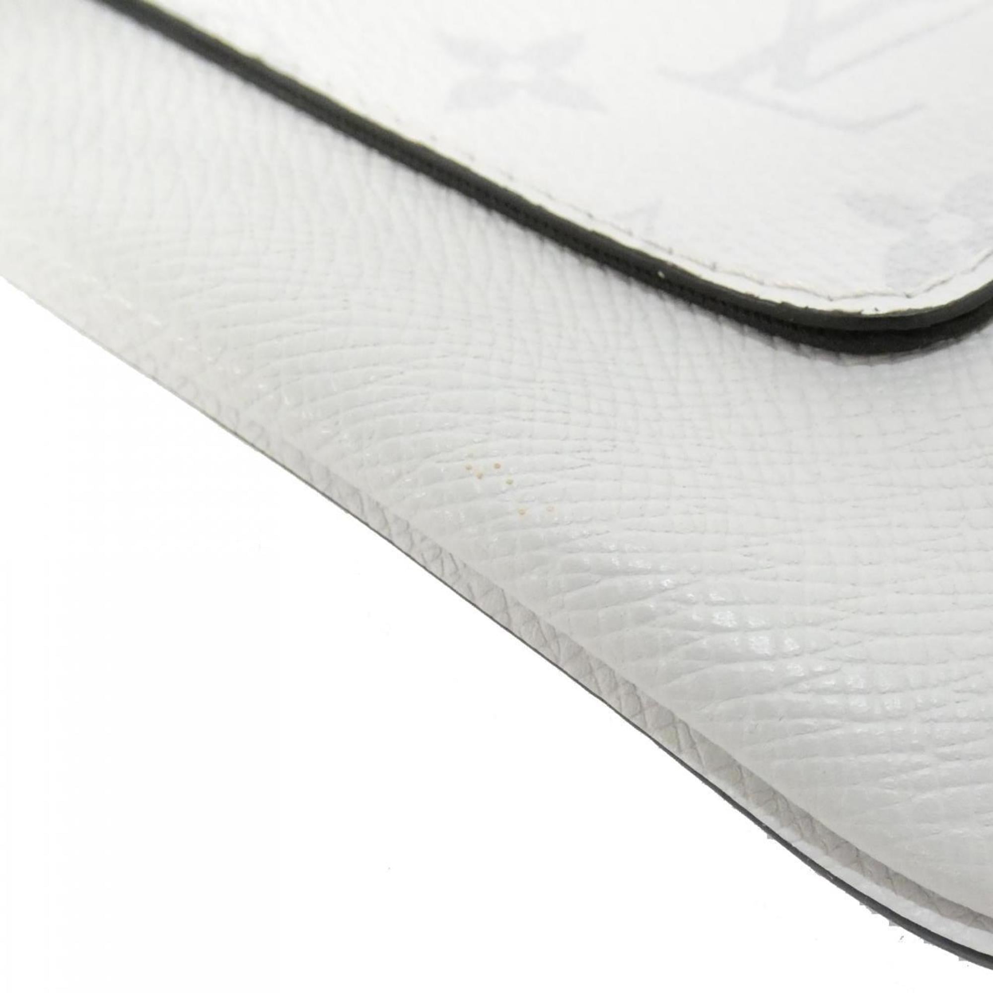 Louis Vuitton White Taigarama Shoulder Bag