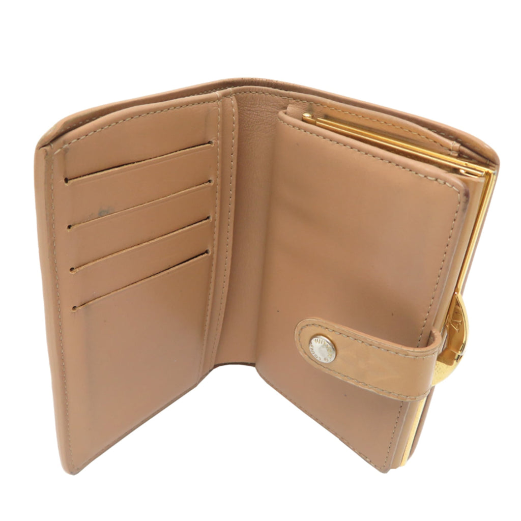 Louis Vuitton Beige Vernis Wallet