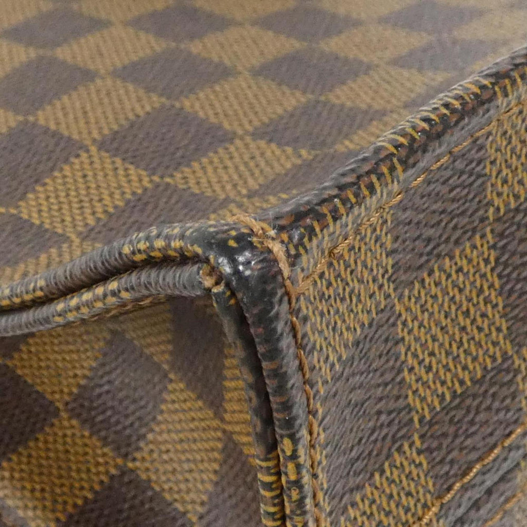 Louis Vuitton Brown Coated Canvas Handbag Tote Bag