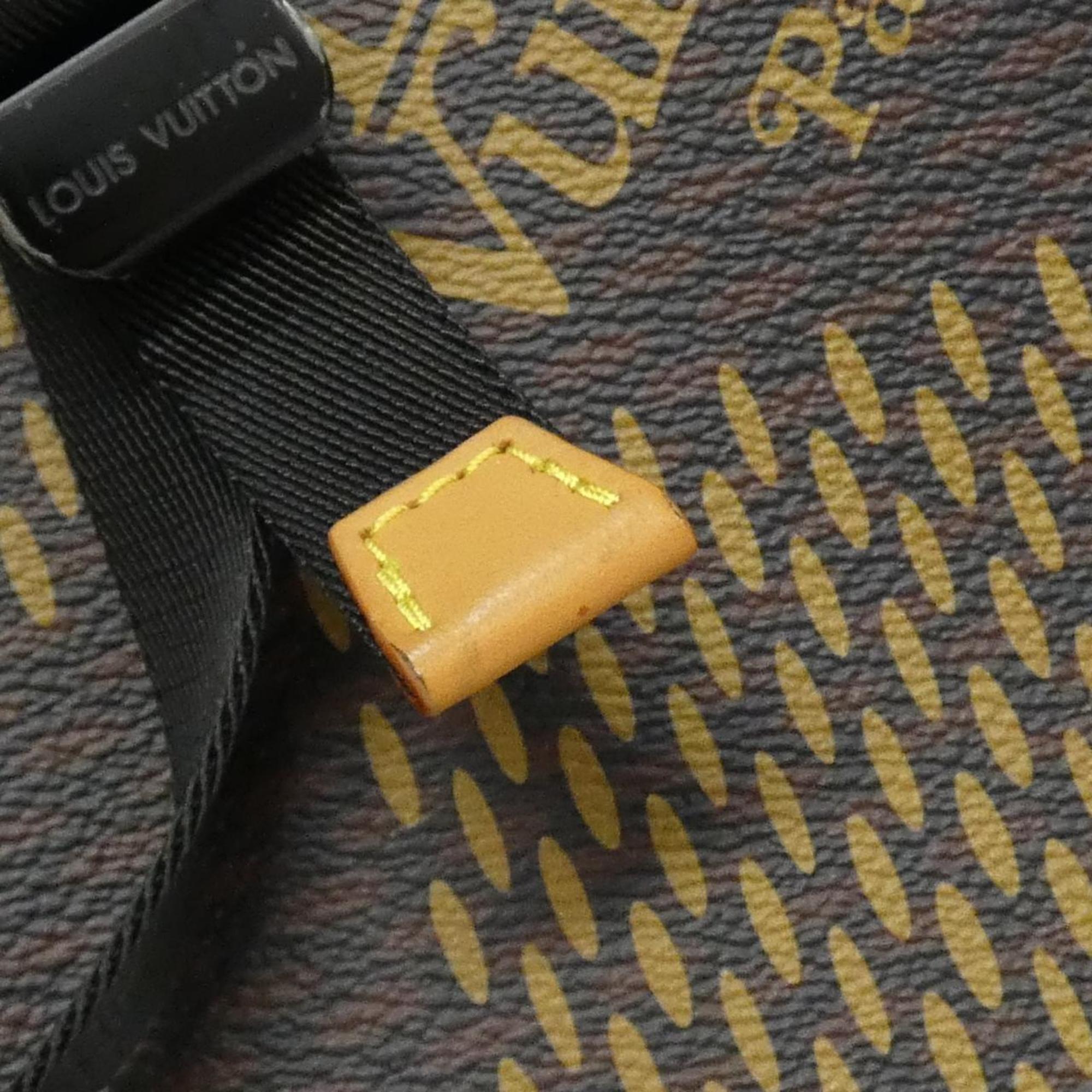 Louis Vuitton Ebene Coated Canvas Backpack