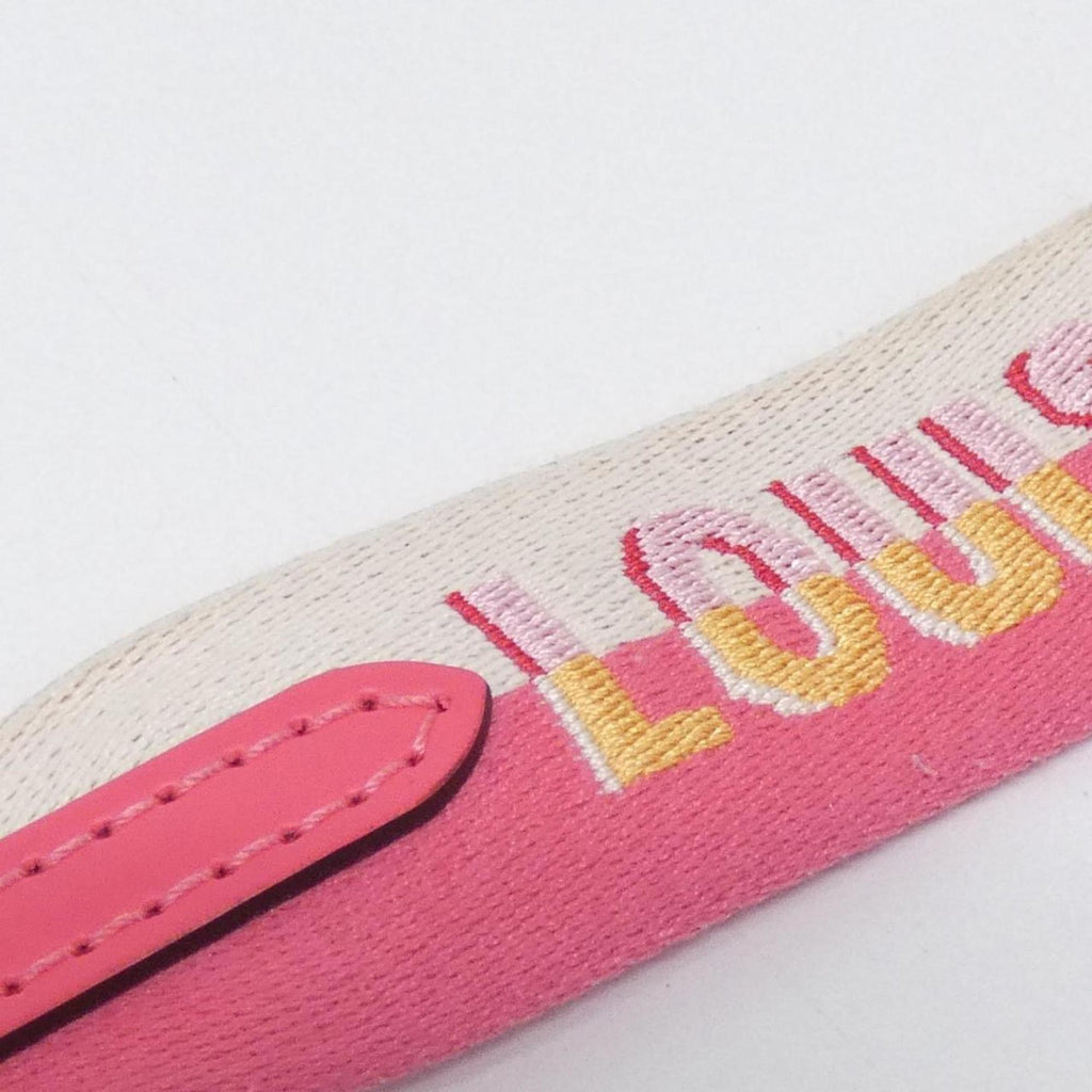 Louis Vuitton Pink Leather Pouch