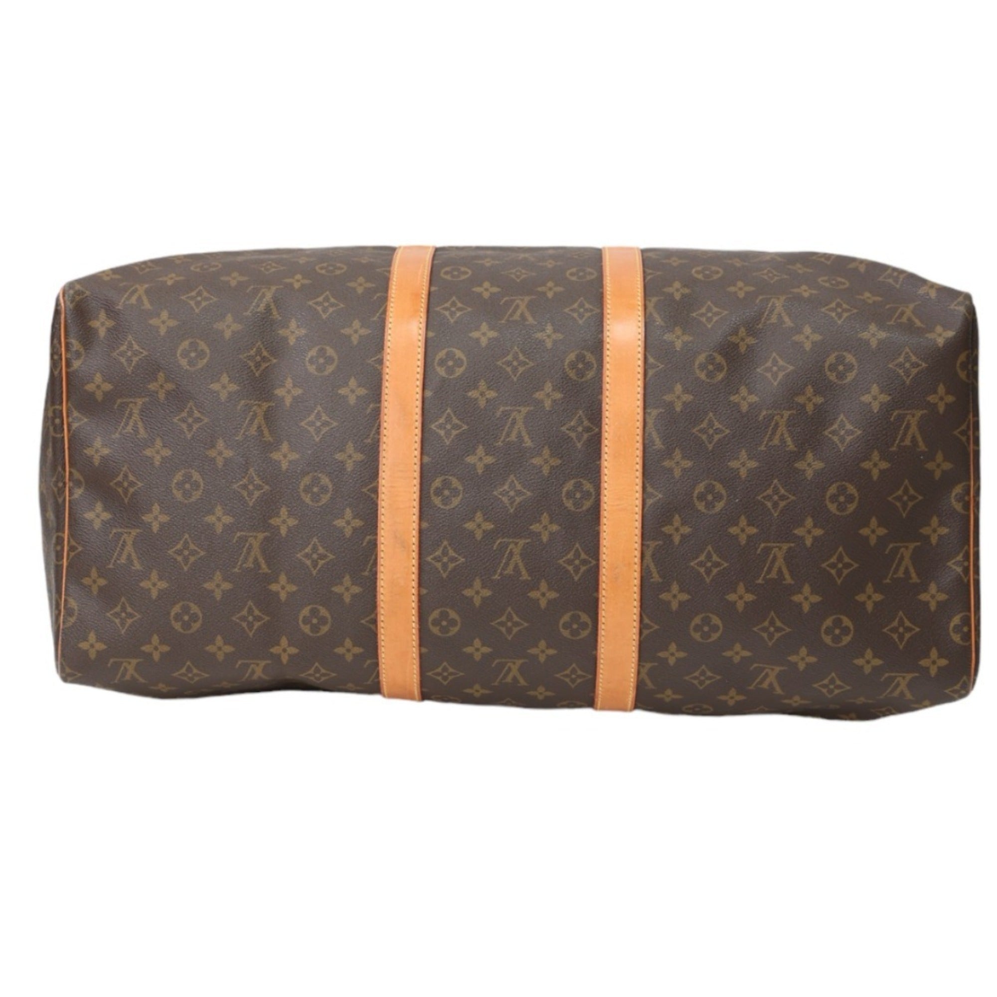 Louis Vuitton Brown Monogram Canvas Boston Bag