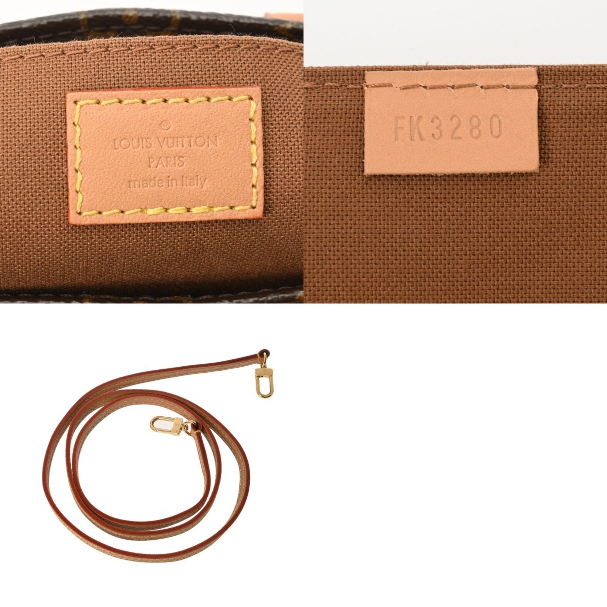 Louis Vuitton Brown Monogram Canvas Handbag