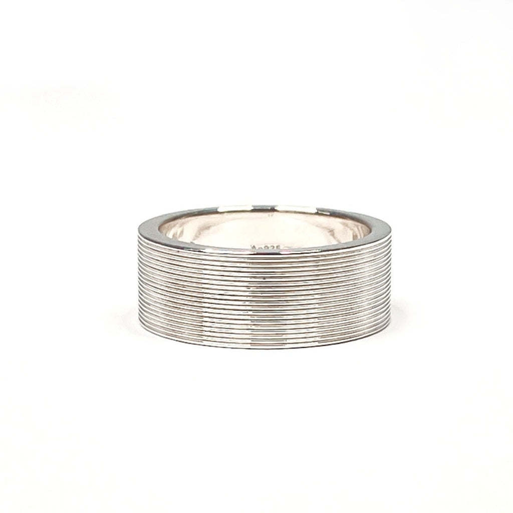 Gucci Silver Silver 925 Band Ring (Pre-Owned)