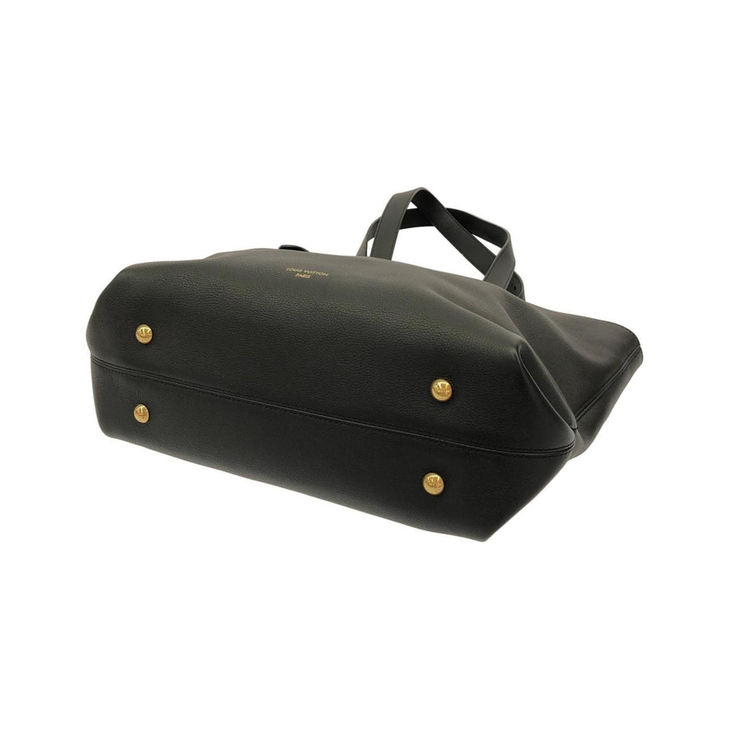 Louis Vuitton Black Leather Handbag