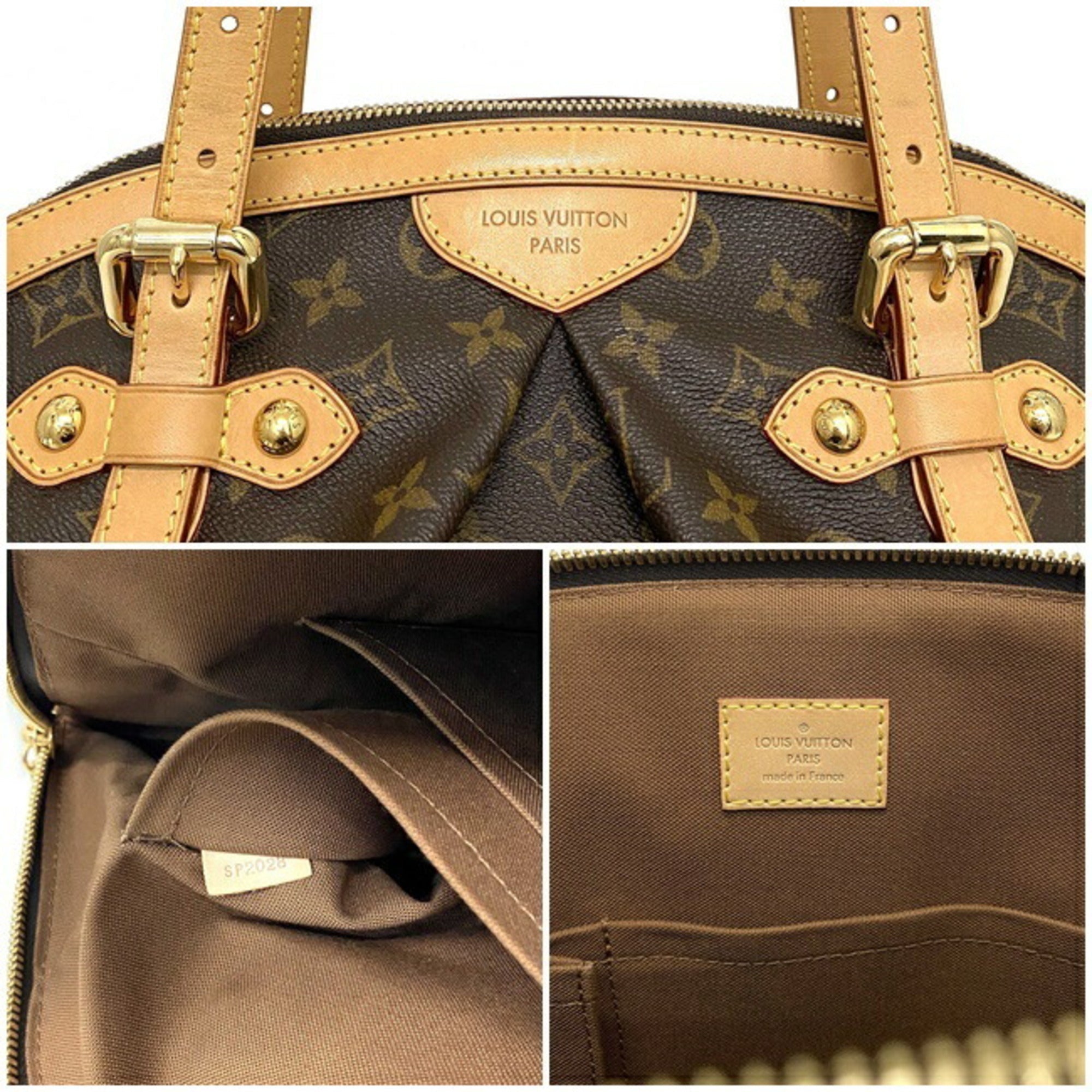 Louis Vuitton Handbag Tivoli GM Br Monogram M40144 SP2028 LOUIS VUITTON Tote Bag Ladies LV Nume