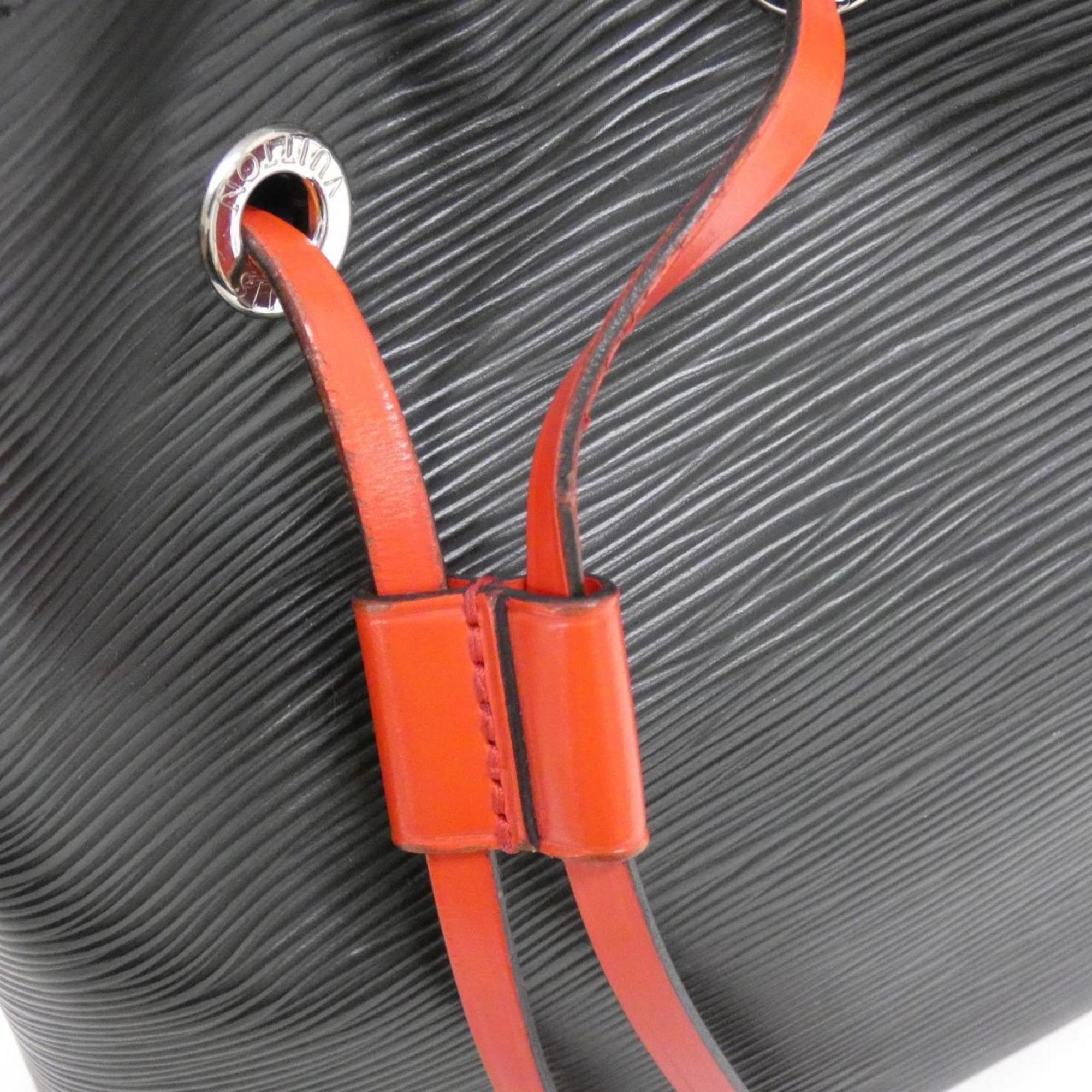 Louis Vuitton Noir Saffron Leather Shoulder Bag