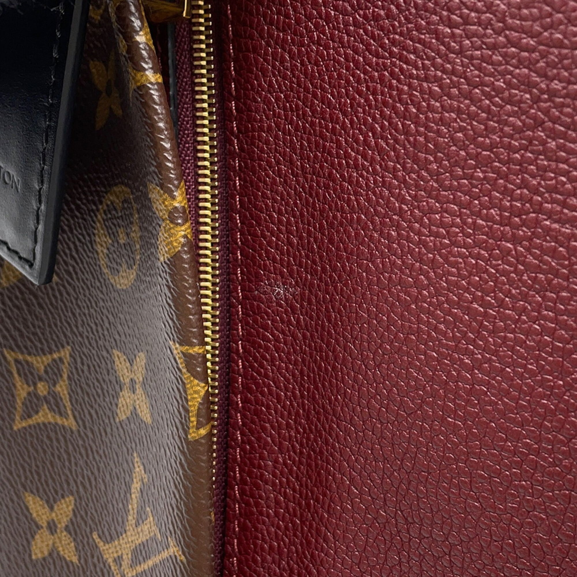 Louis Vuitton Monogram Bordeaux Monogram Shoulder Bag Tote Bag