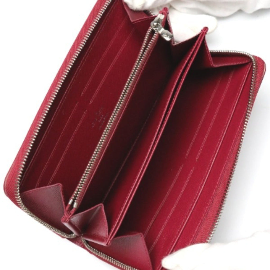 Louis Vuitton Carmine Epi Leather Long Wallet
