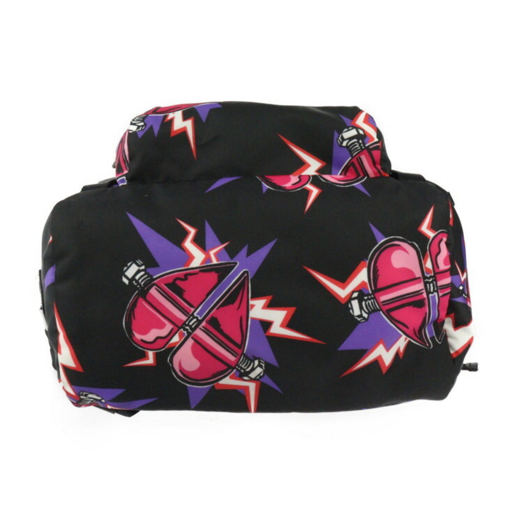 Prada Black Pink Nylon Backpack