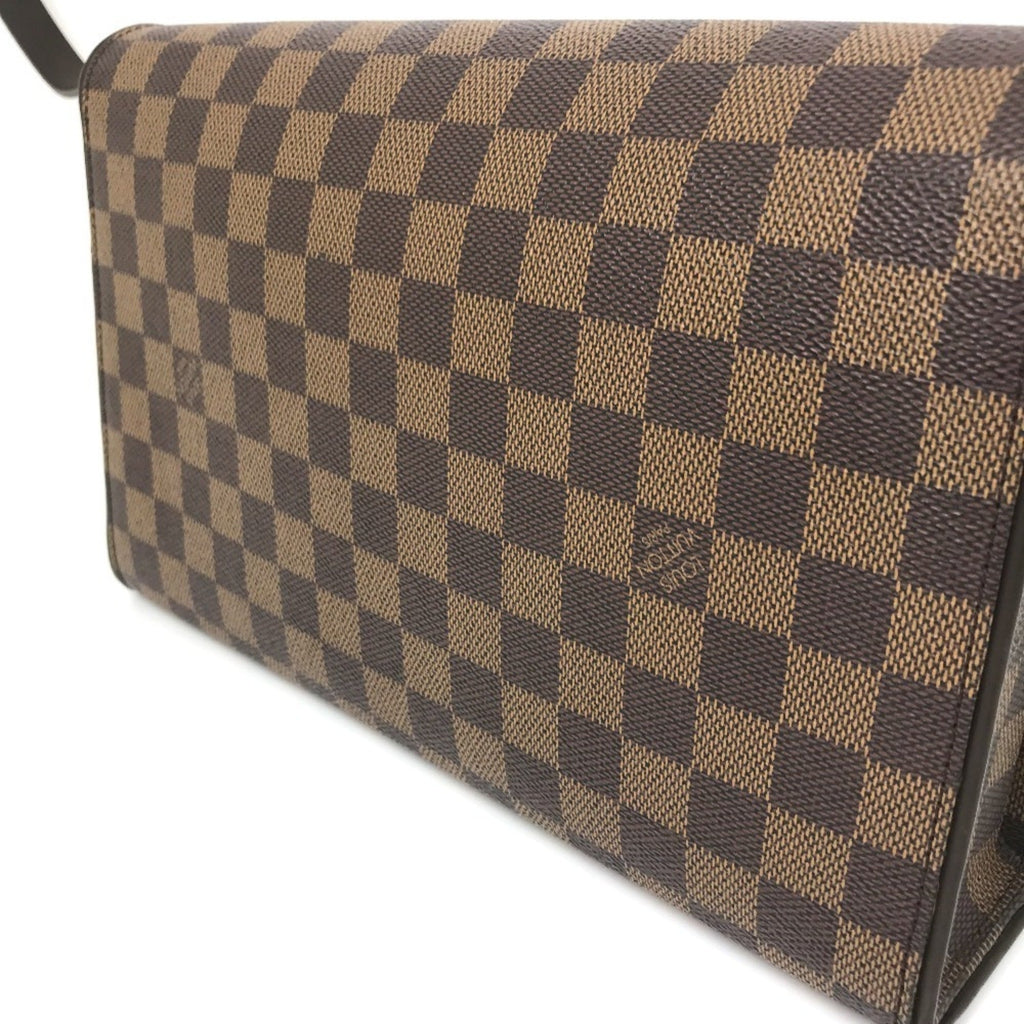 Louis Vuitton Brown Ebene Damier Canvas Shoulder Bag