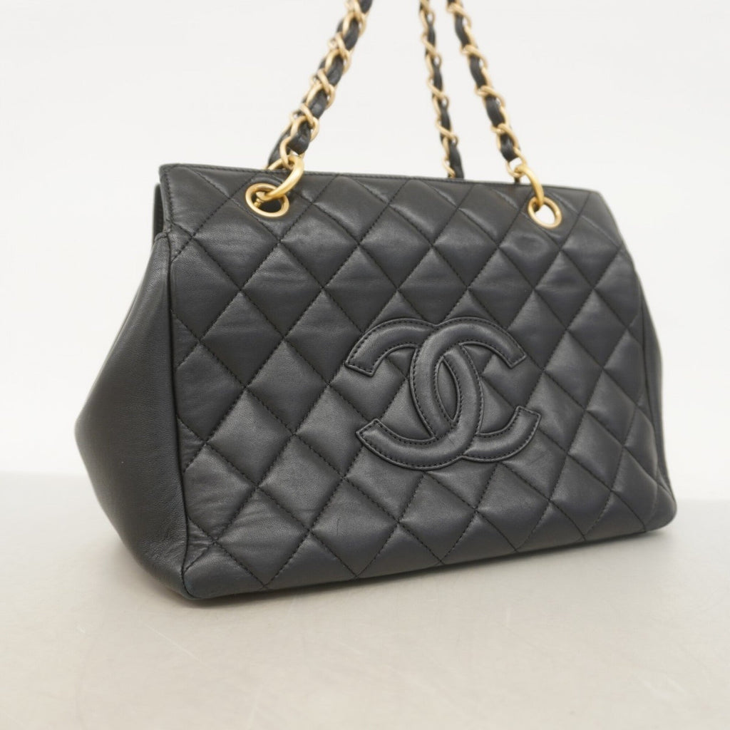 Chanel Black Leather Handbag
