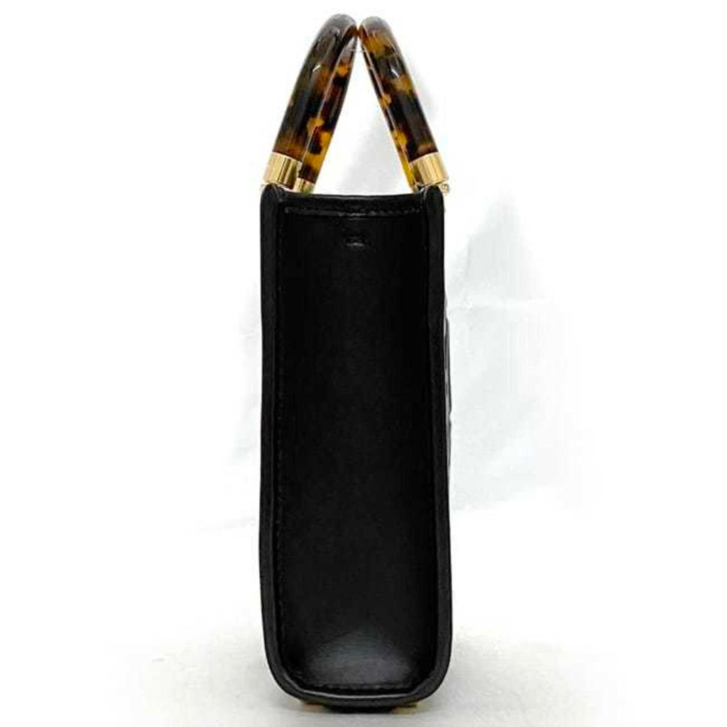 Fendi Black Leather Handbag