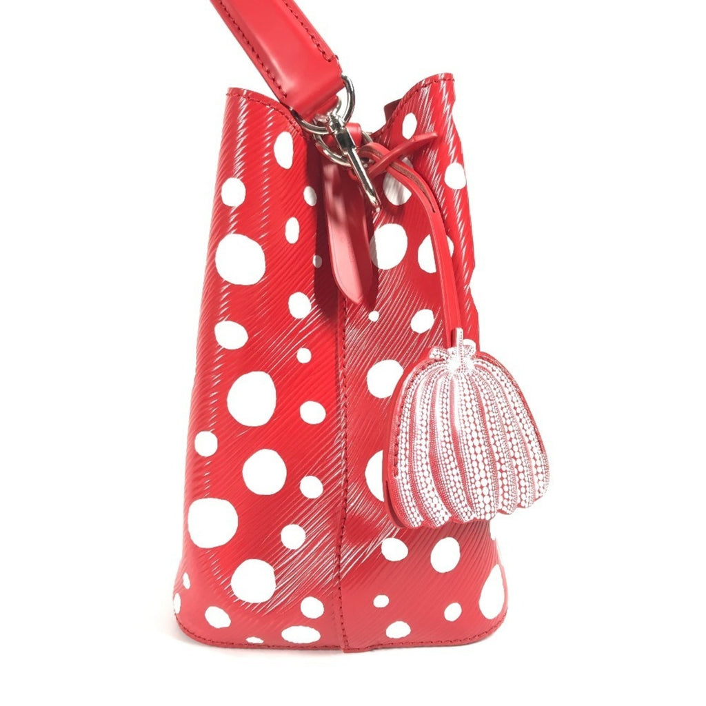 Louis Vuitton Red Color White Epi Leather Handbag Shoulder Bag