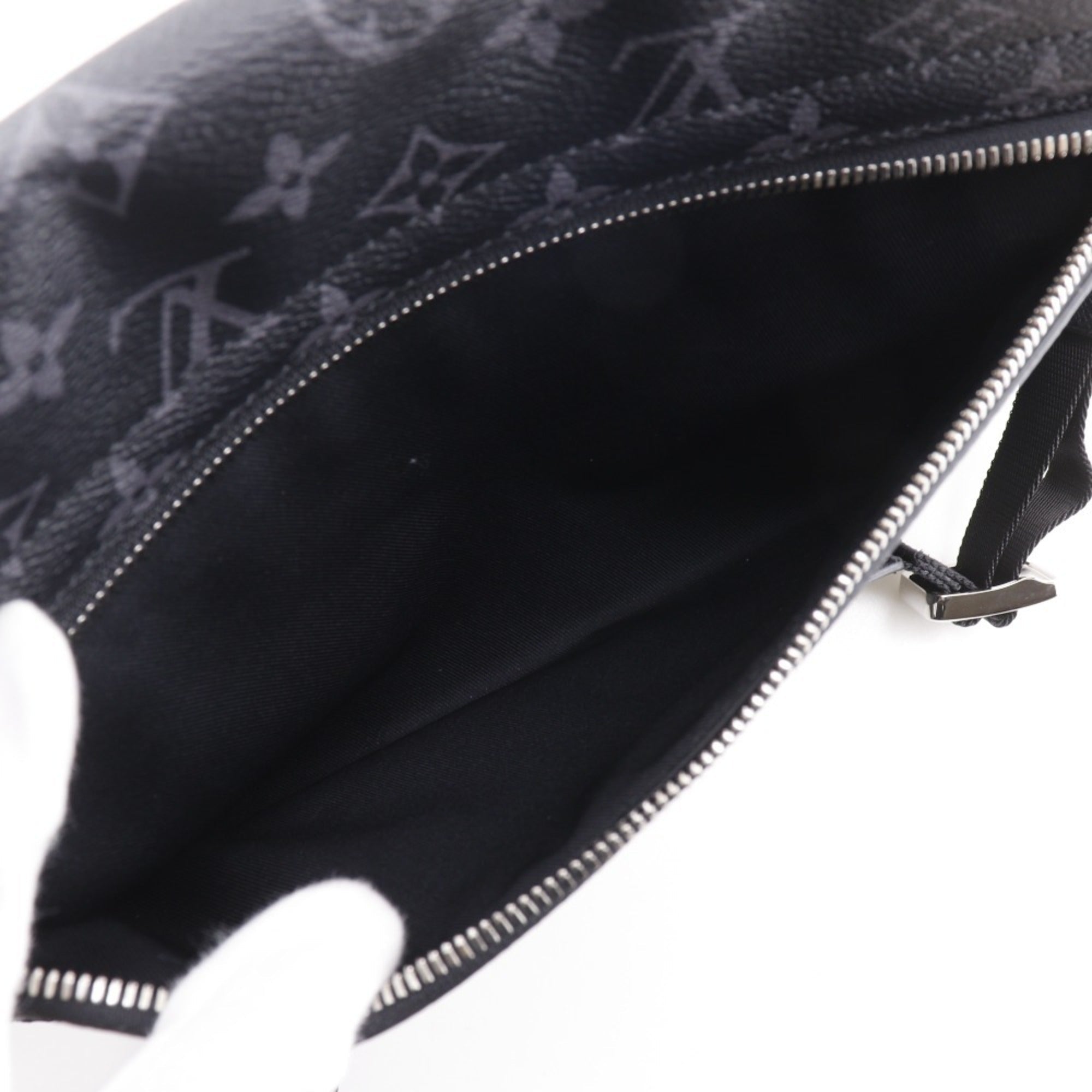 Louis Vuitton Taigarama Black Taigarama Monogram Eclipse Shoulder Bag