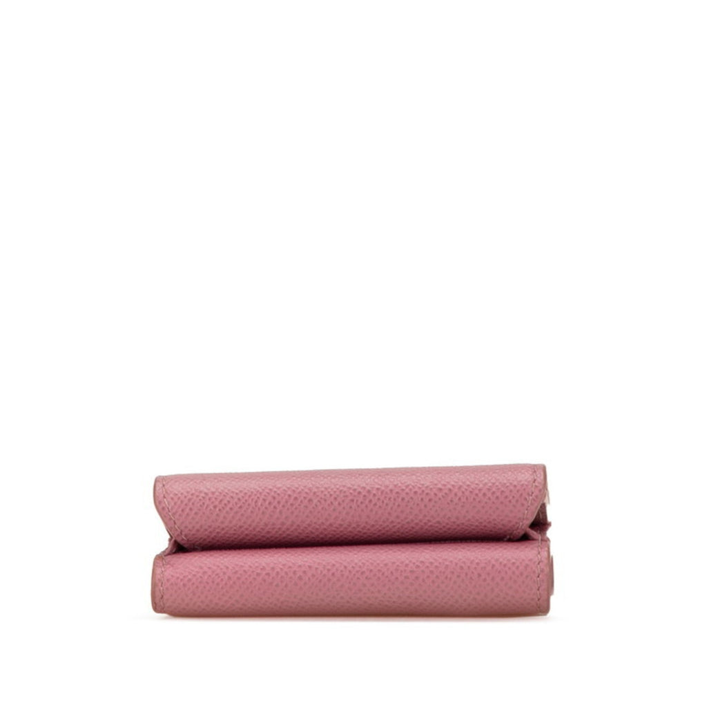 Christian Dior Pink Leather Wallet (Bi-Fold) (Pre-Owned)