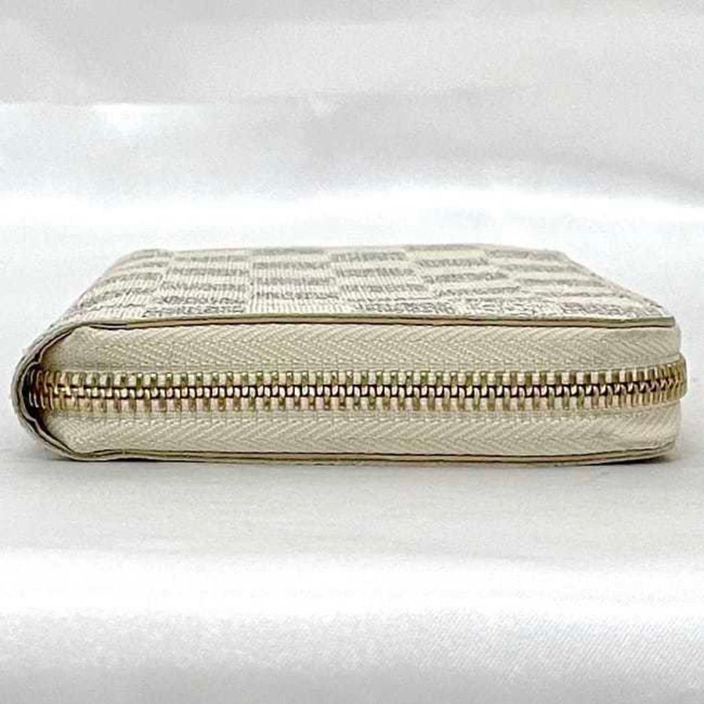 Louis Vuitton Gray White Damier Canvas Long Wallet
