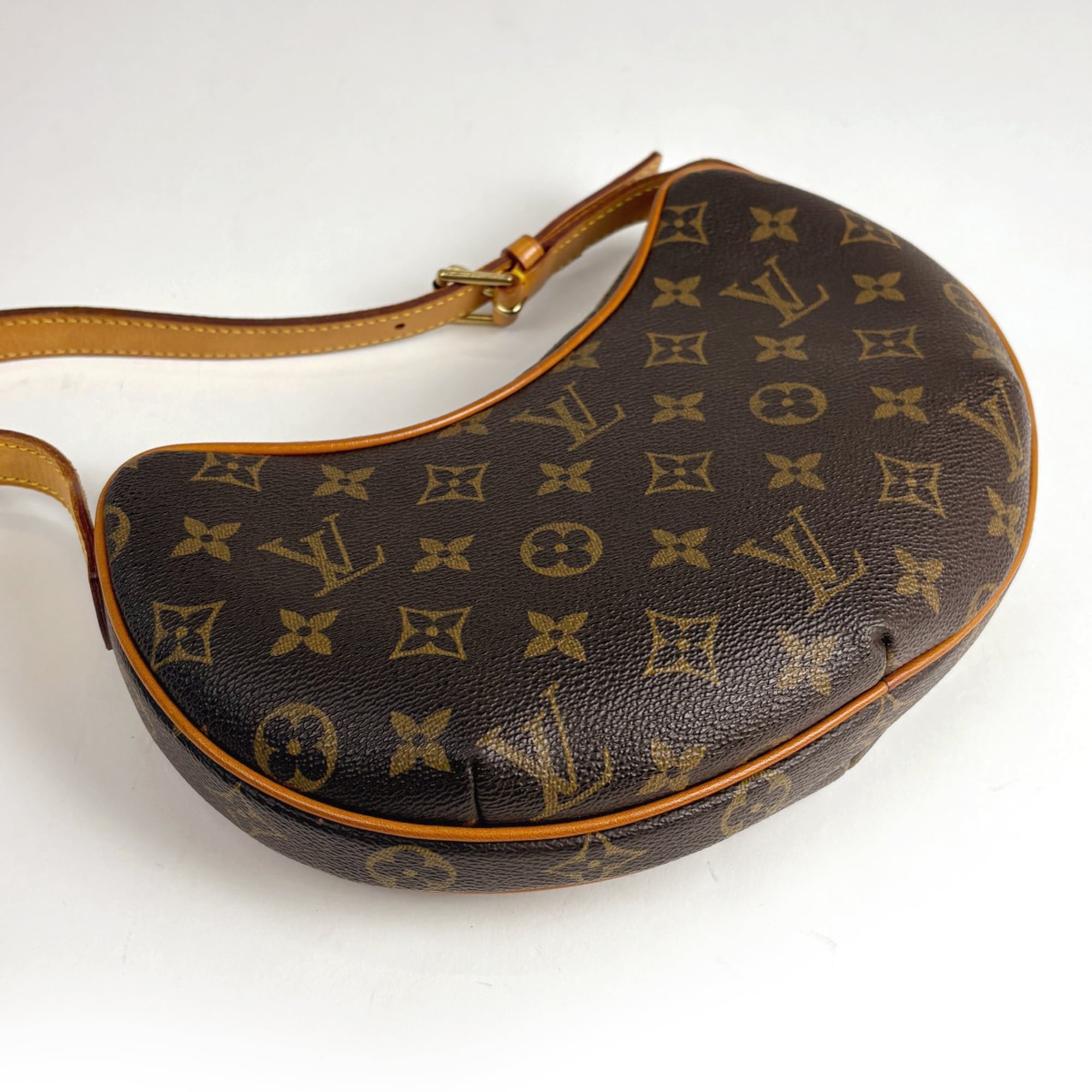 Louis Vuitton Brown Monogram Pochette Shoulder Bag