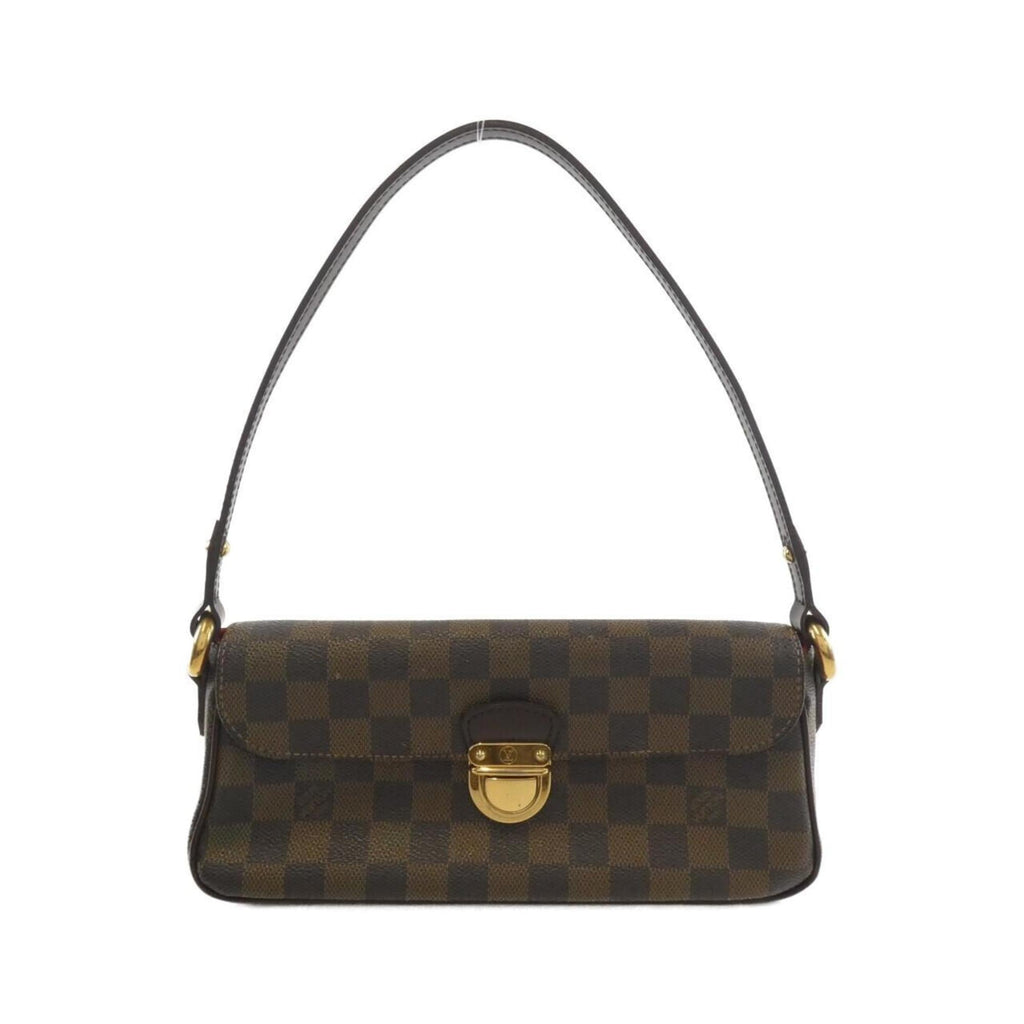 Louis Vuitton Brown Coated Canvas Shoulder Bag