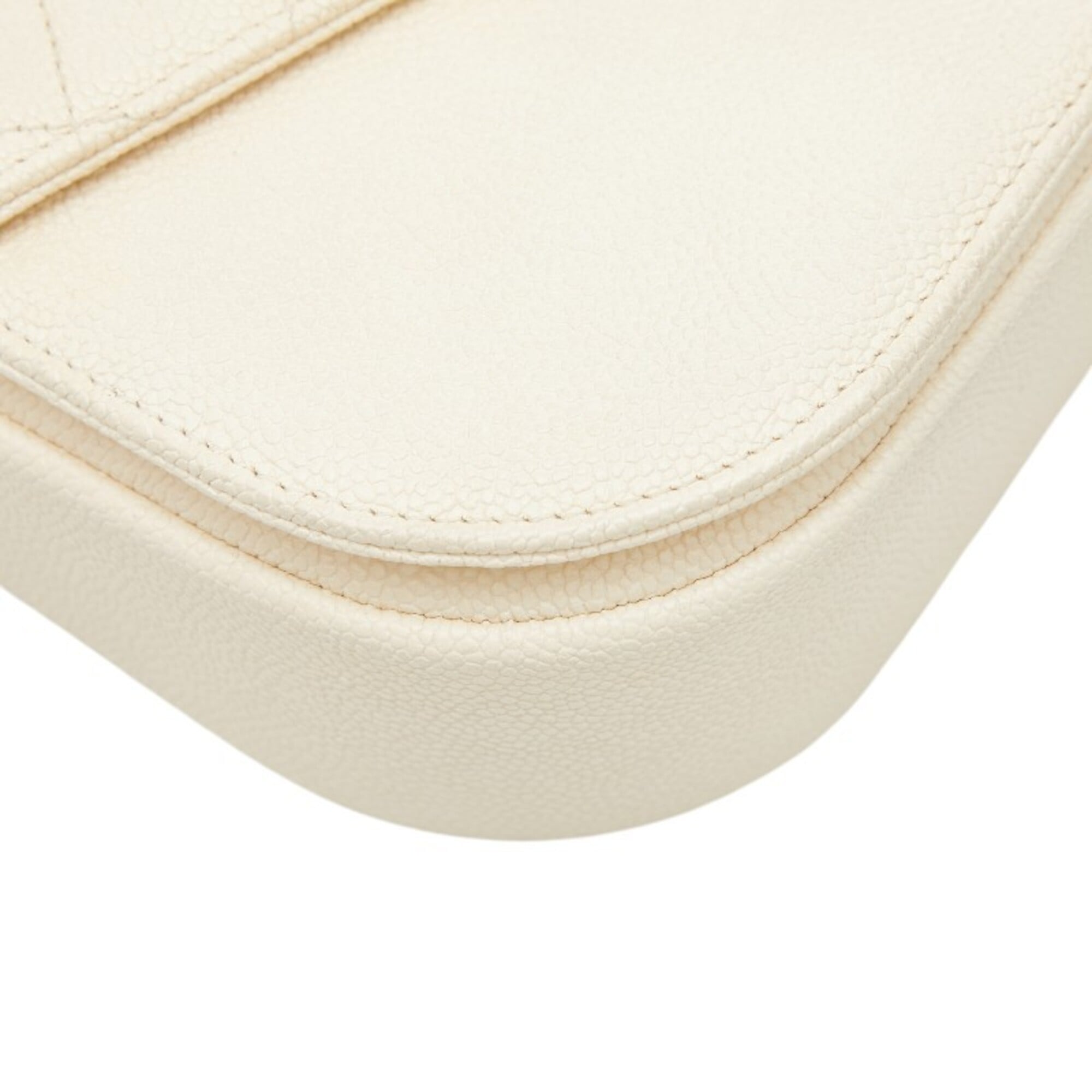 Chanel Beige Grained Calfskin Shopping Bag