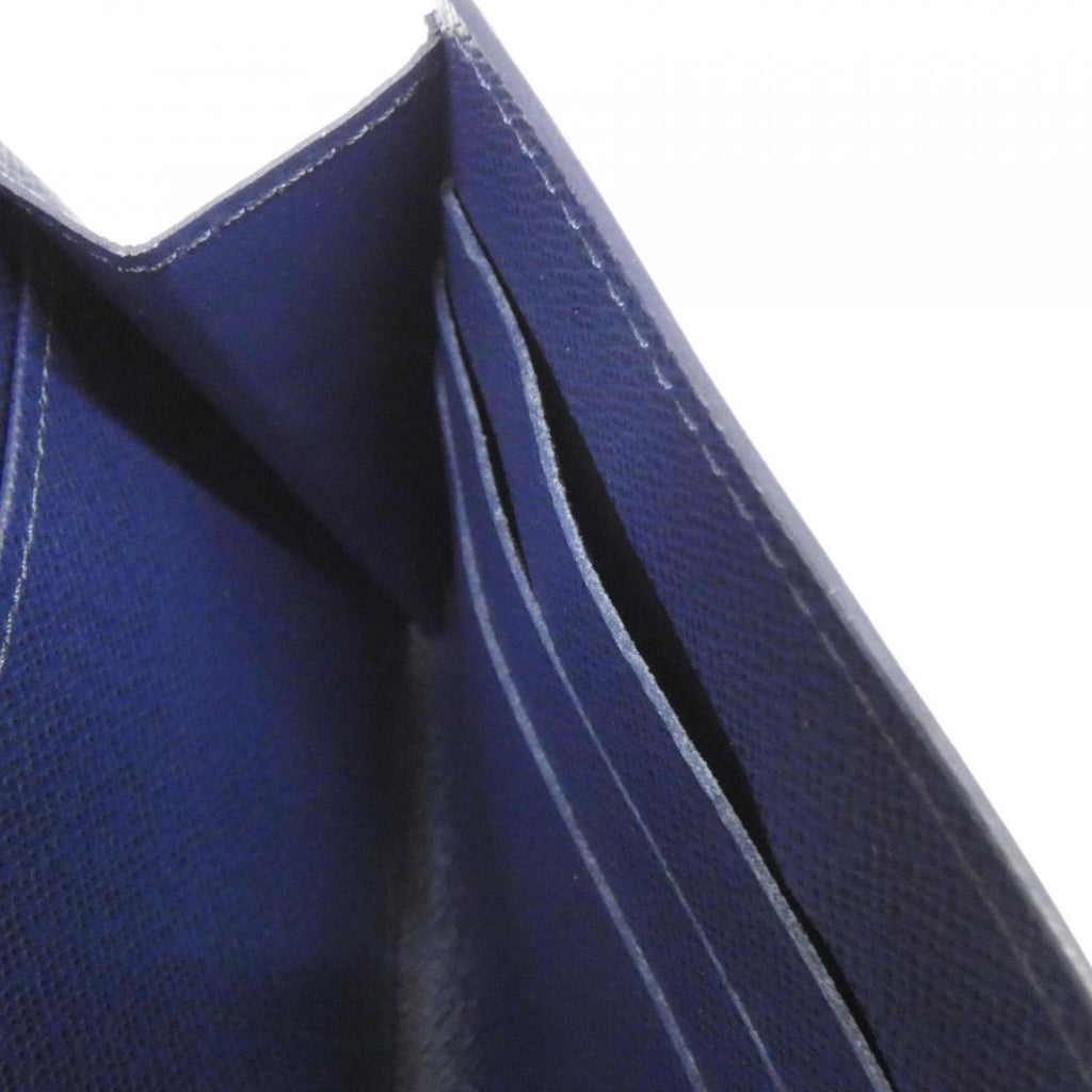 Louis Vuitton Indigo Leather Long Wallet