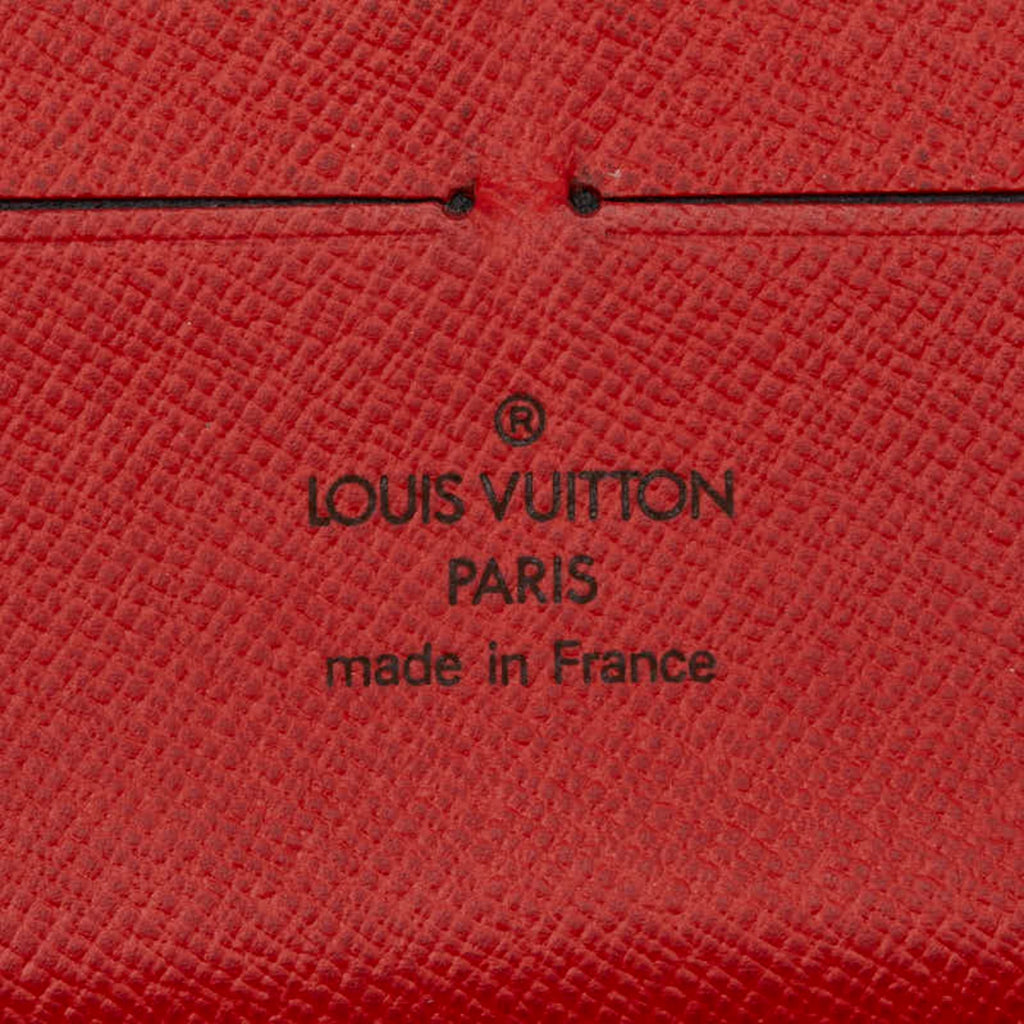 Louis Vuitton Brown Pvc Leather Long Wallet