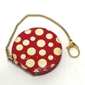 Louis Vuitton Monogram Vernis Red Color White Monogram Vernis Coin Purse/Coin Case