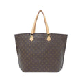Louis Vuitton Marron Coated Canvas Handbag