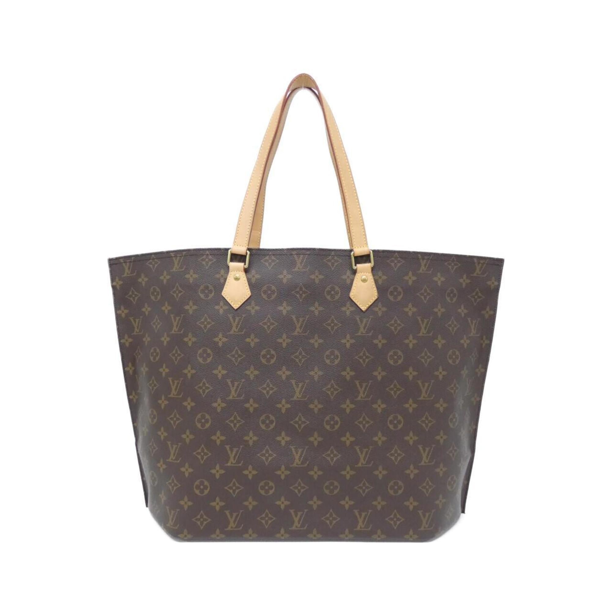Louis Vuitton Marron Coated Canvas Handbag