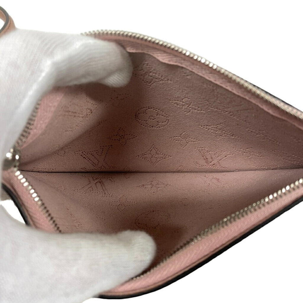 Louis Vuitton Mahina Pink Leather Handbag