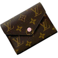 Louis Vuitton Brown Monogram Pink Rose Ballerine Monogram Wallet (Tri-Fold)
