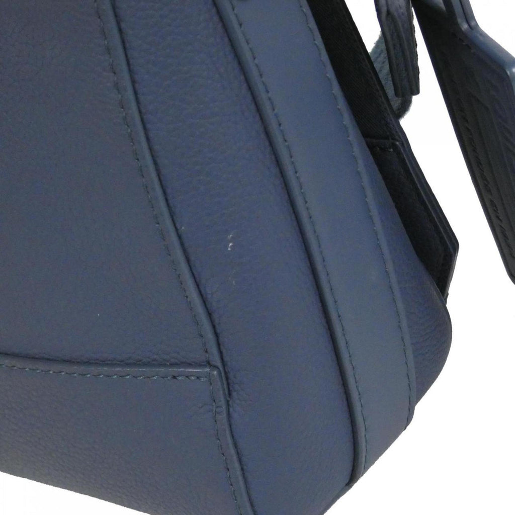 Louis Vuitton Blue Leather Shoulder Bag
