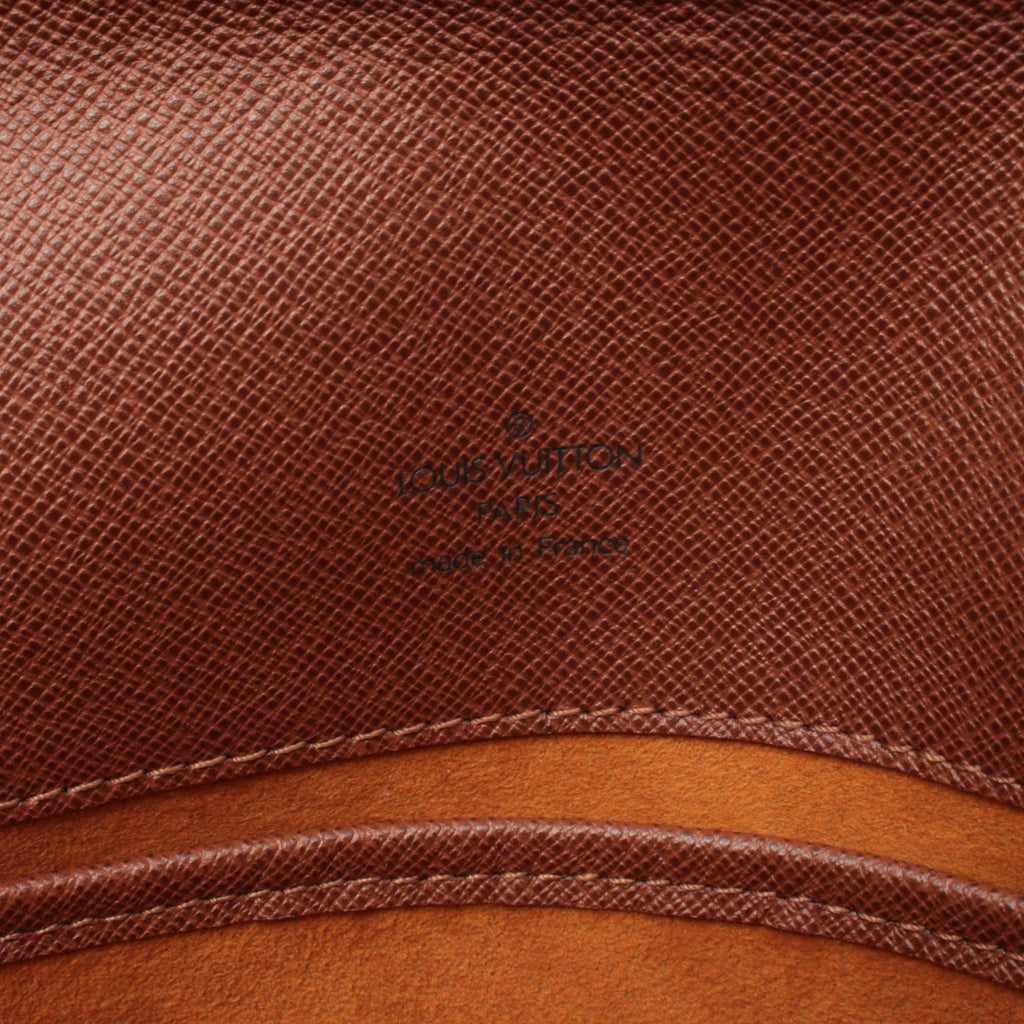 Louis Vuitton Brown Pvc Leather Handbag Shoulder Bag