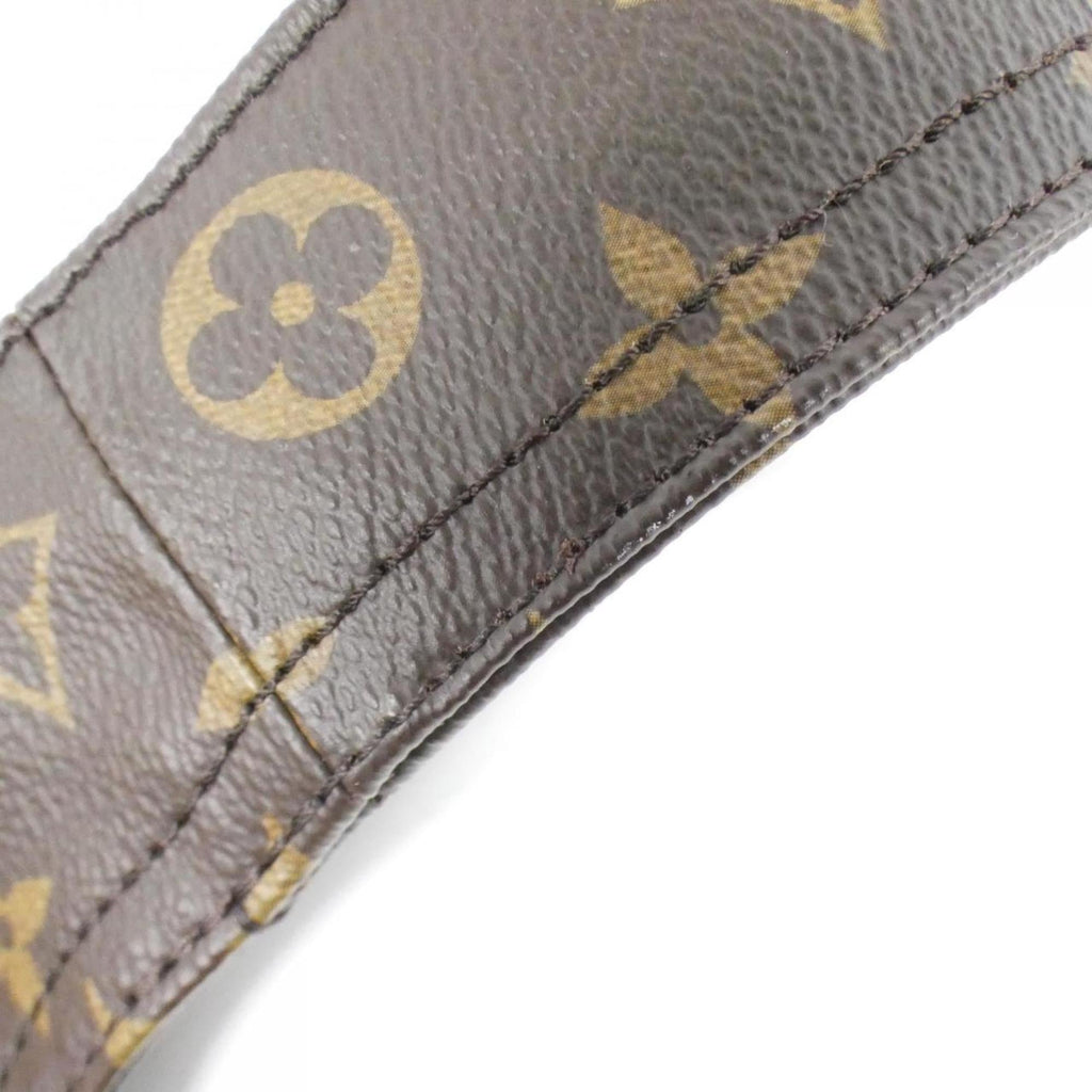 Louis Vuitton Brown Coated Canvas Handbag