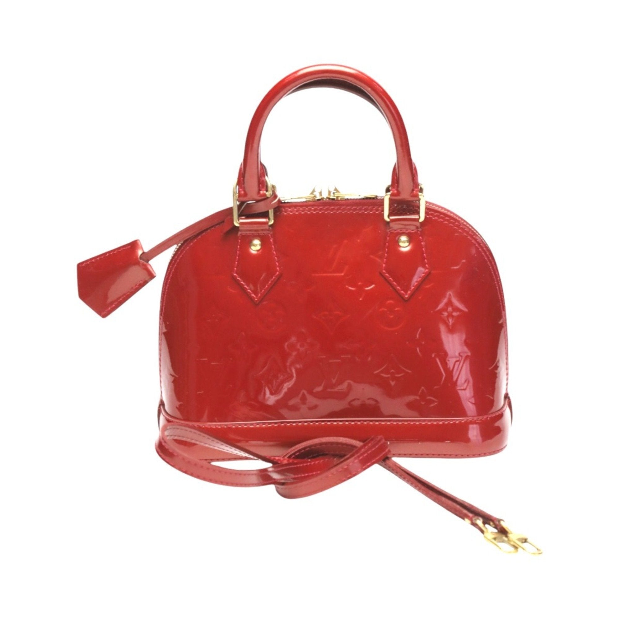 Louis Vuitton Monogram Vernis Red Color Monogram Vernis Handbag