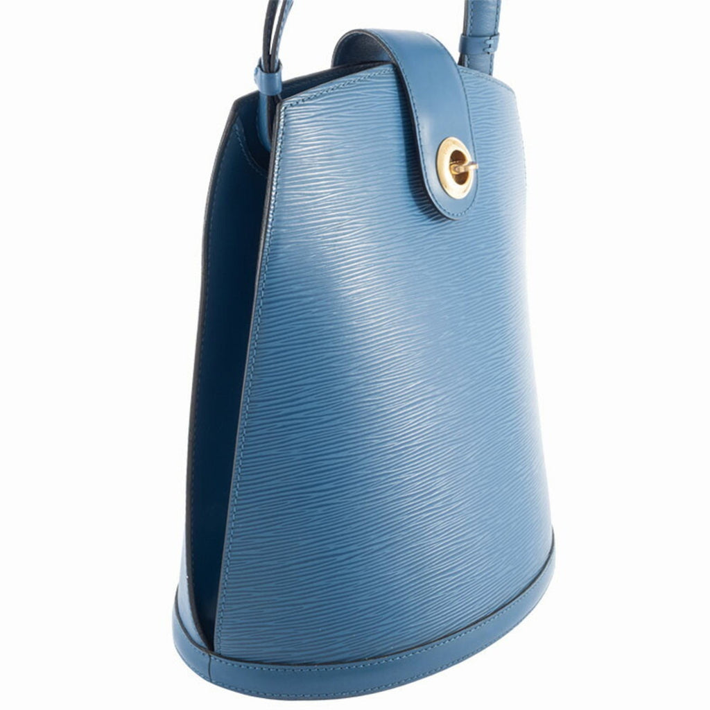 Louis Vuitton Epi Toledo Blue Epi Leather Shoulder Bag