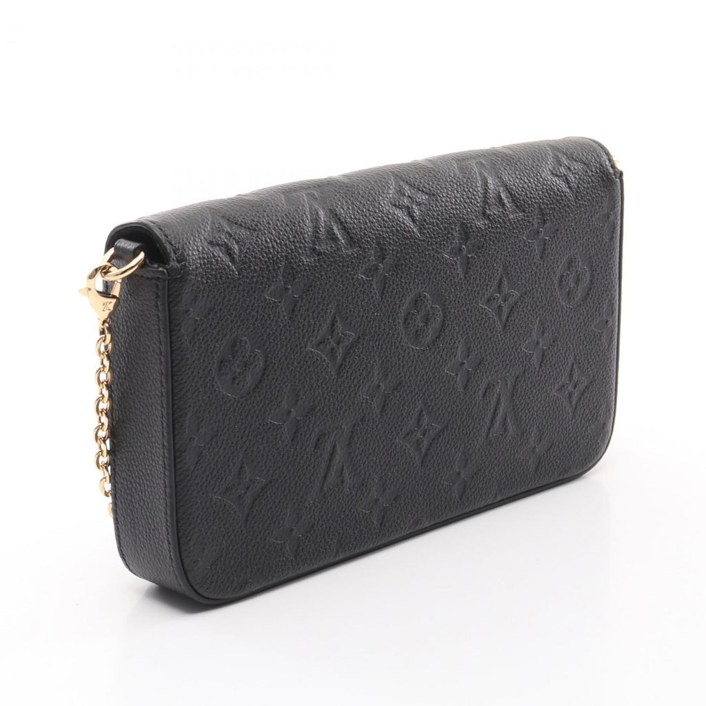 Louis Vuitton Black Monogram Empreinte Pochette Pouch Shoulder Bag