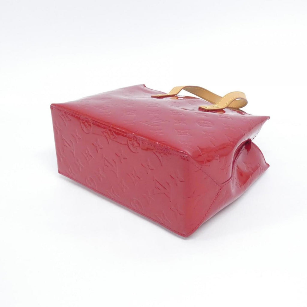 Louis Vuitton Vernis Red Color Leather Handbag