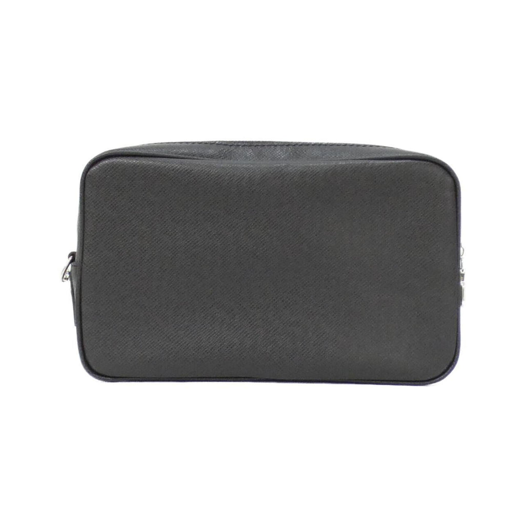 Louis Vuitton Black Leather Pochette