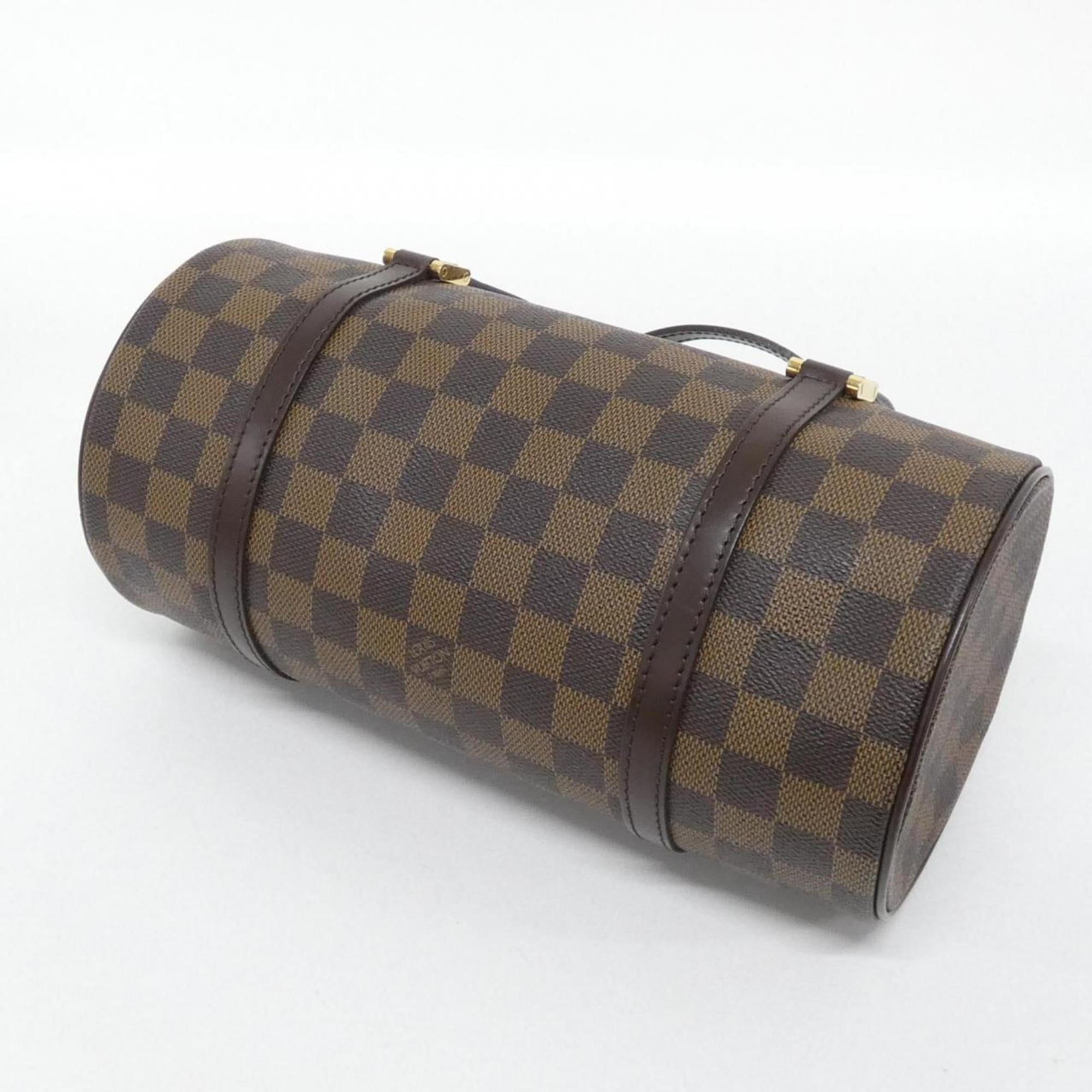 Louis Vuitton Ebene Coated Canvas Handbag