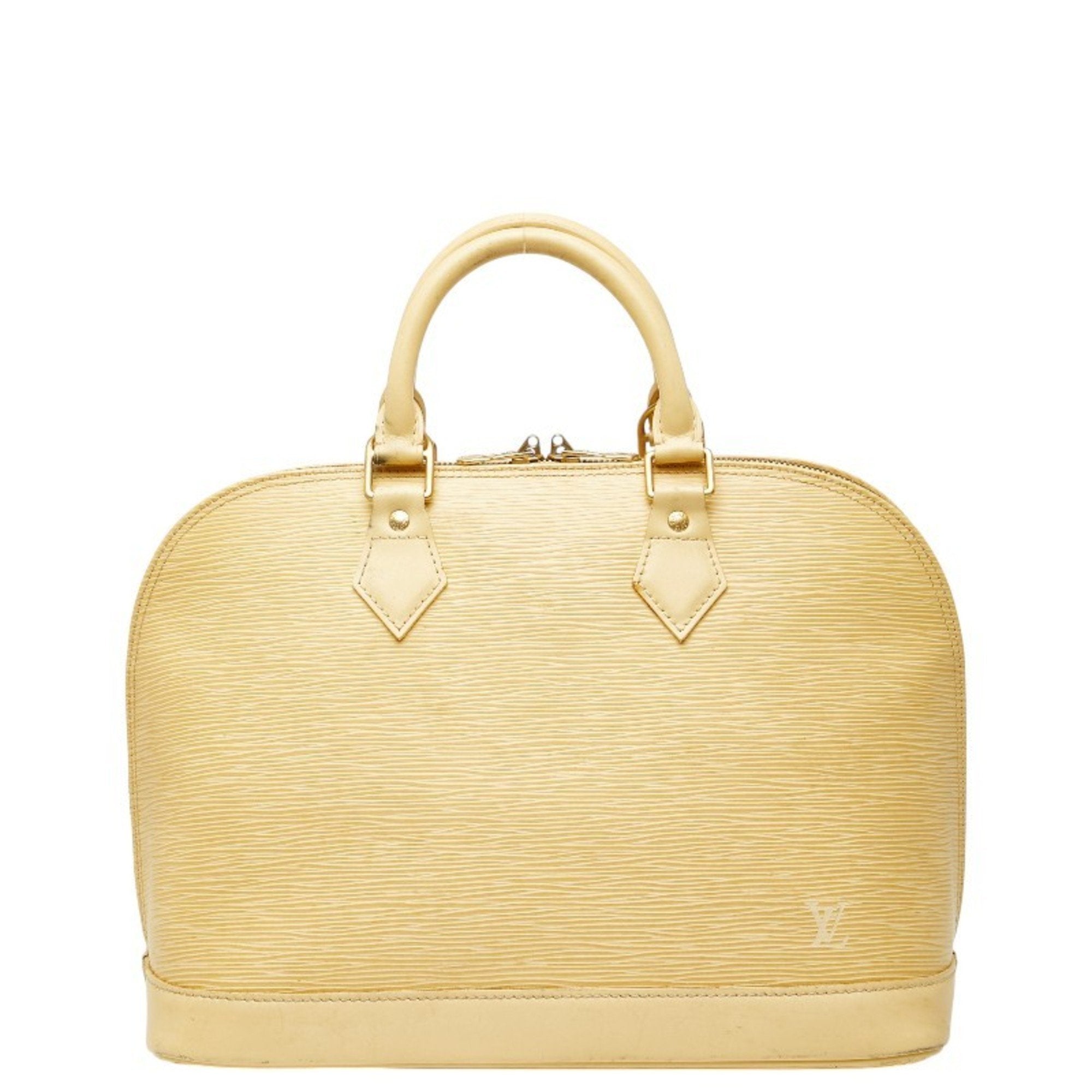 Louis Vuitton Yellow Leather Handbag