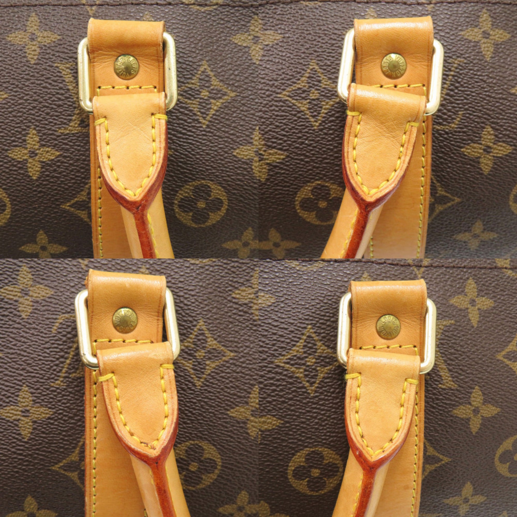 Louis Vuitton Brown Monogram Monogram Boston Bag
