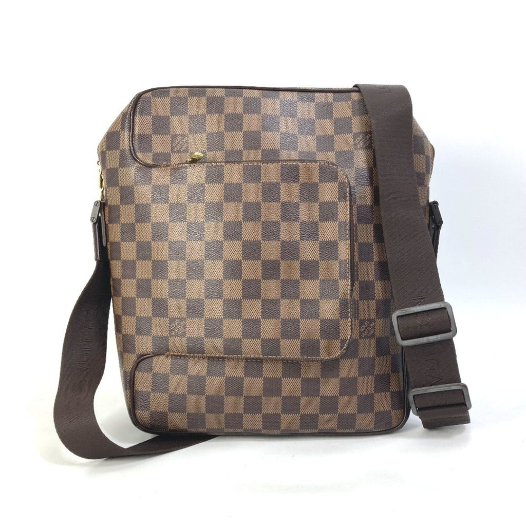 Louis Vuitton Brown Damier Canvas Ebene Damier Canvas Shoulder Bag