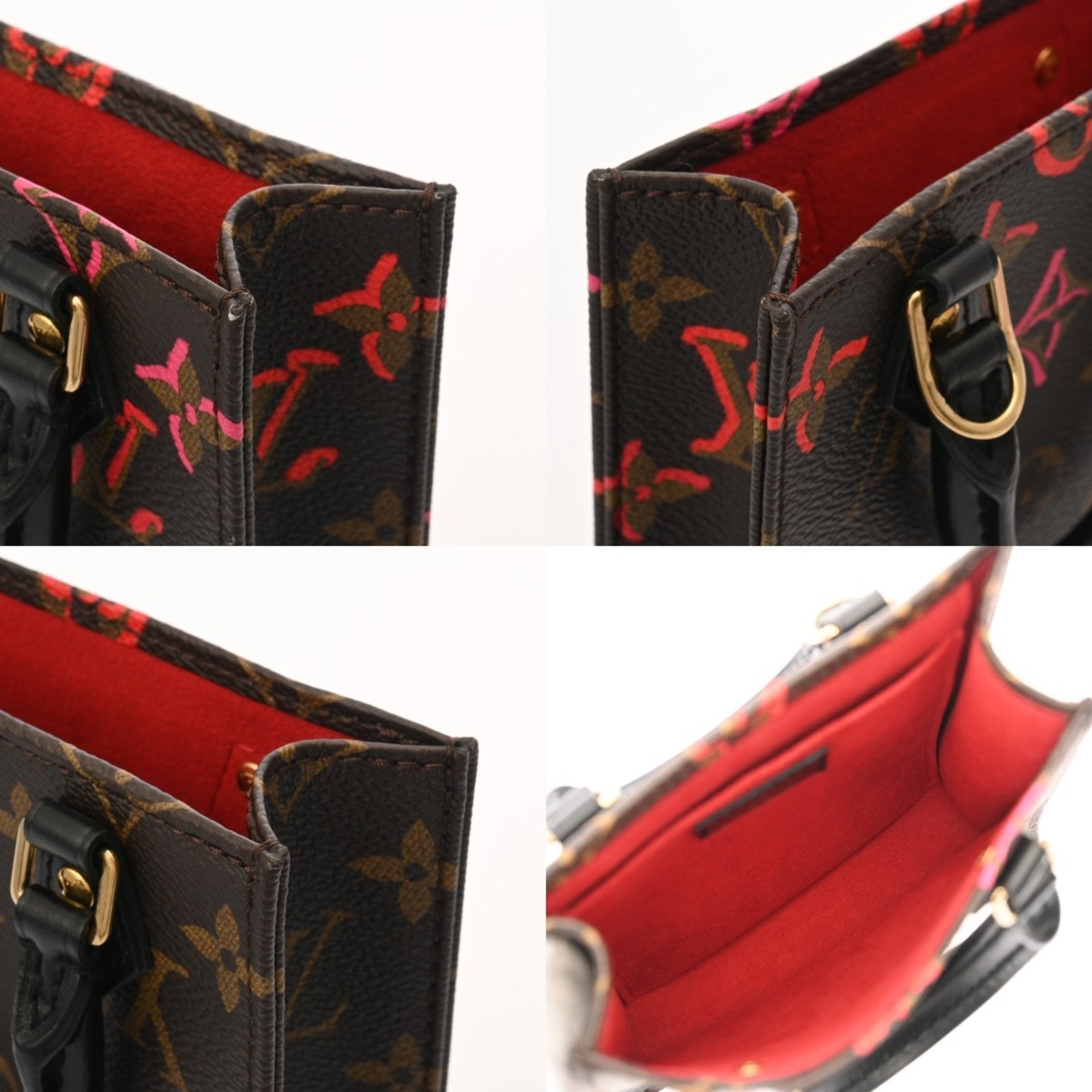 Louis Vuitton Brown Monogram Canvas Handbag