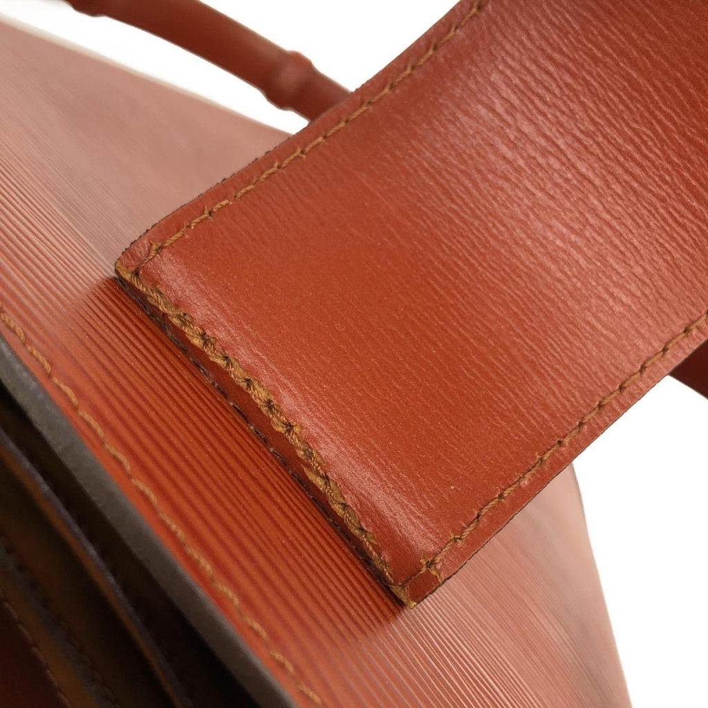 Louis Vuitton Brown Leather Shoulder Bag