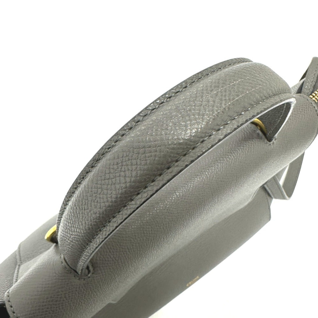 Celine Gray Leather Handbag