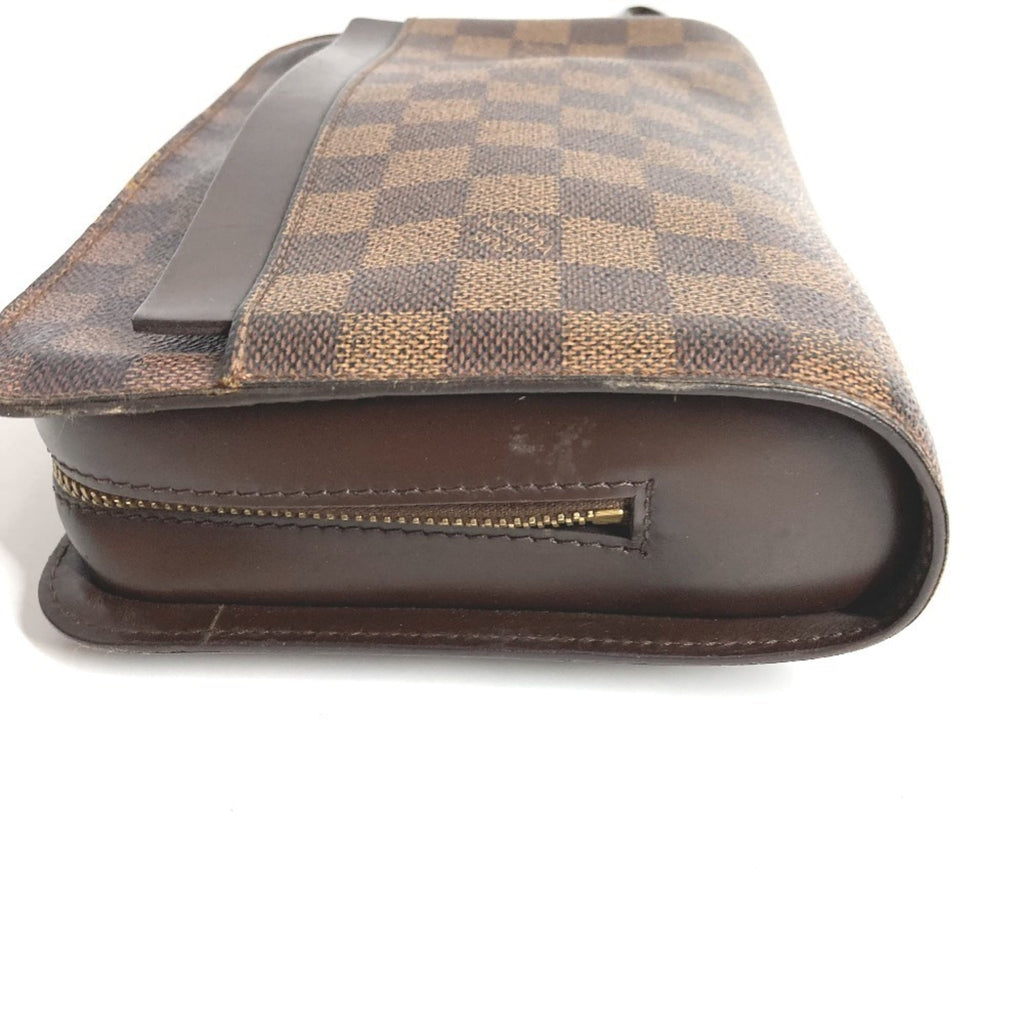Louis Vuitton Brown Damier Canvas Ebene Damier Canvas Clutch Bag Pouch