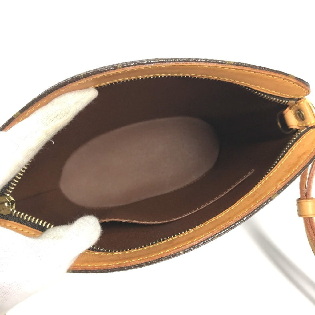 Louis Vuitton Brown Monogram Handbag Pochette Shoulder Bag
