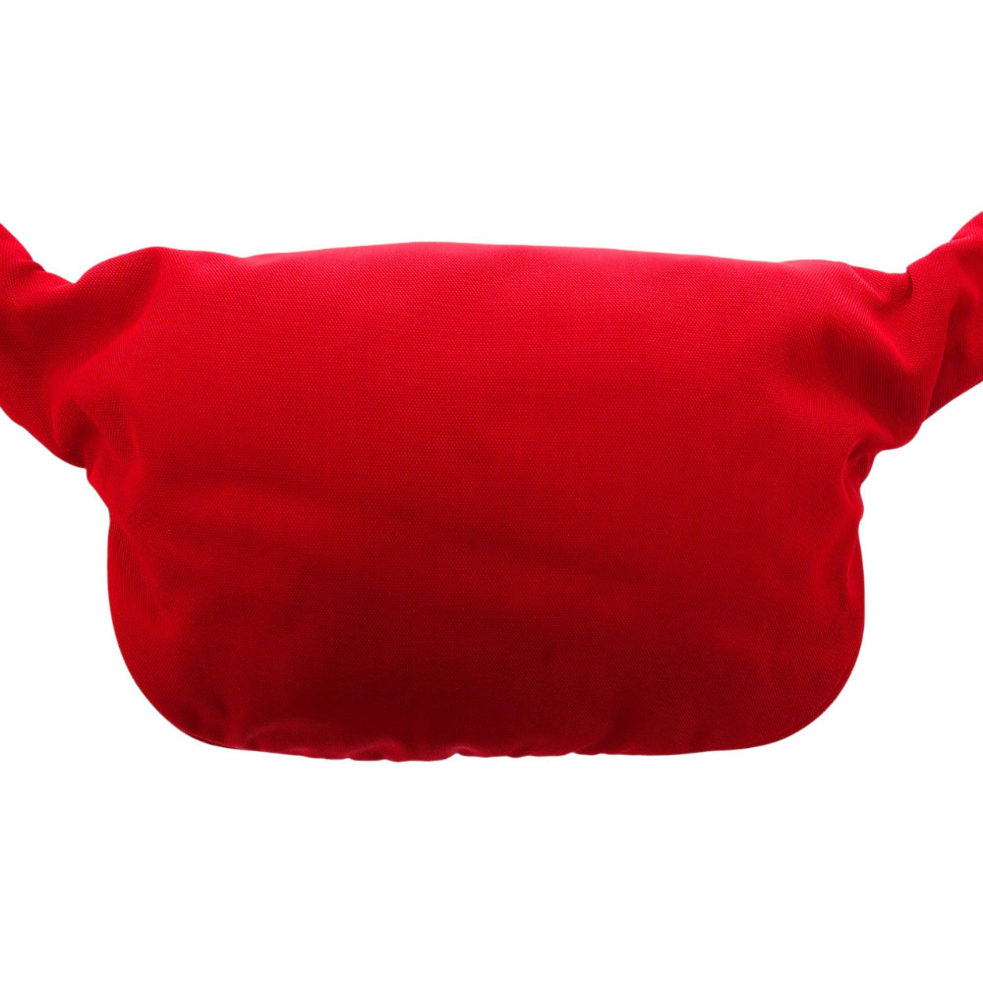Balenciaga Red Color Nylon Fanny Pack Sling